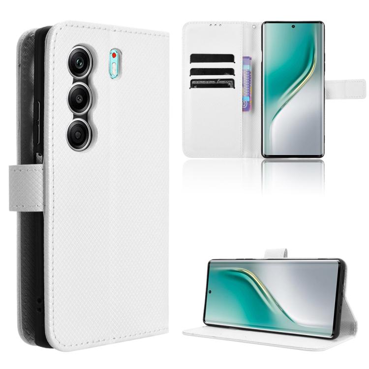 Diamond Texture Leather Phone Case, For Tecno Pova 7 4G, For Tecno Spark Go 2 4G, For Tecno Pova Curve 5G, For Tecno Camon 40 Pro 4G / 5G