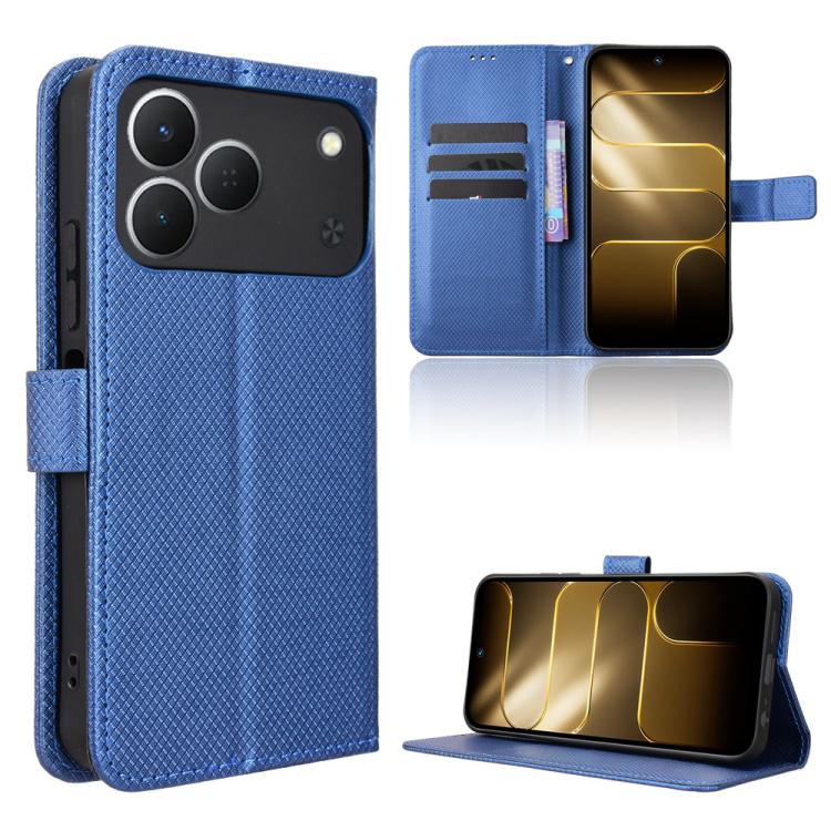 Diamond Texture Leather Phone Case, For Tecno Spark 50 5G, For Tecno Pova Curve 2 5G, For Tecno Spark 50 4G, For Tecno Camon 50 Pro 4G