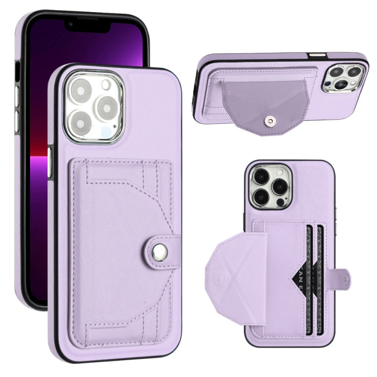 Shockproof Leather Phone Case with Card Holder, For iPhone 14, For iPhone 15 Pro Max, For iPhone 15 Pro, For iPhone 14 Plus