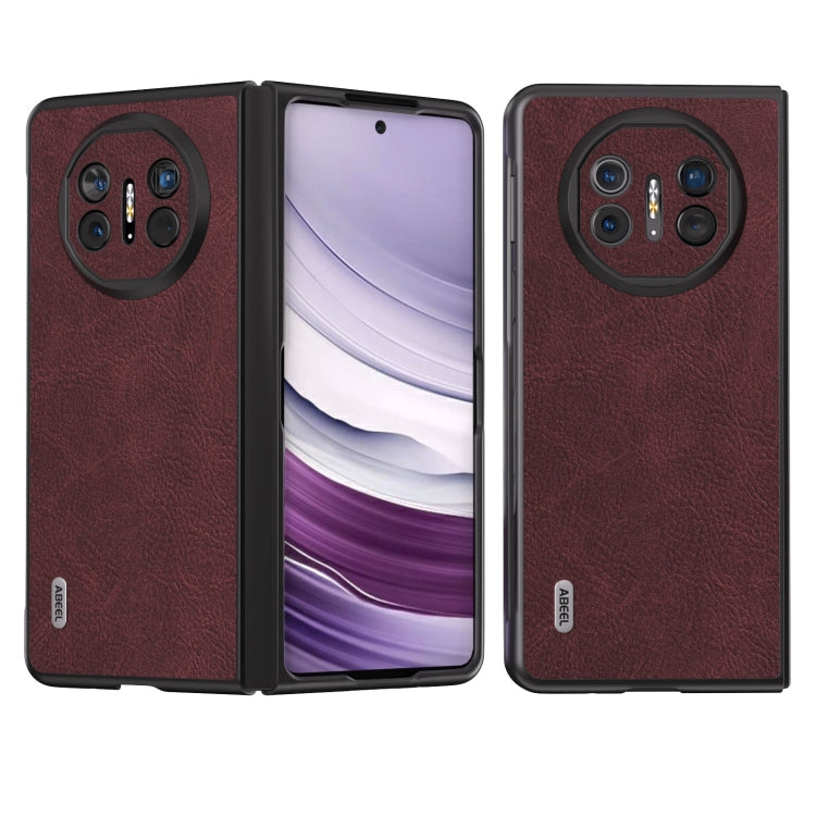 ABEEL Dream Litchi Texture PU Phone Case, For Huawei P60 Pocket, For Huawei Mate 60 Pro, For Huawei Mate X5, For Huawei Mate X3