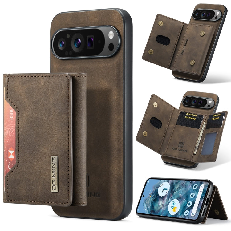 DG.MING M2 Series 3-Fold Multi Card Bag + Magnetic Phone Case, For Google Pixel 10 Pro XL, For Google Pixel 10 / 10 Pro, For Google Pixel 9a, For Google Pixel 9 Pro XL