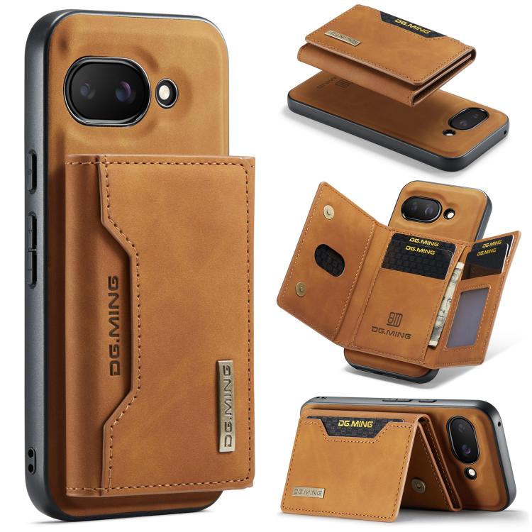 DG.MING M2 Series 3-Fold Multi Card Bag + Magnetic Phone Case, For Google Pixel 10 Pro XL, For Google Pixel 10 / 10 Pro, For Google Pixel 9a, For Google Pixel 9 Pro XL