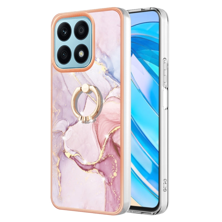Electroplating Marble IMD TPU Phone Case with Ring Holder, For Honor Magic5 Pro, For Honor X8a, For Honor X9a / Magic5 Lite, For Honor X7a
