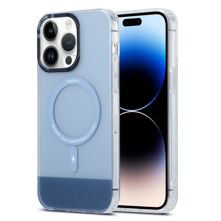 PC + TPU IMD MagSafe Magnetic Phone Case, For iPhone 14 Pro, For iPhone 15 Pro, For iPhone 15 Plus