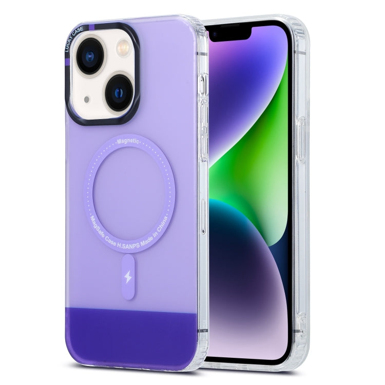 PC + TPU IMD MagSafe Magnetic Phone Case, For iPhone 14 Pro, For iPhone 15 Pro, For iPhone 15 Plus