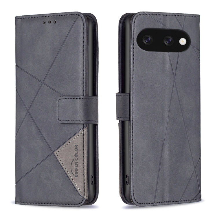 Magnetic Buckle Rhombus Texture Leather Phone Case, For Google Pixel 11a, For Google Pixel 11 / 11 Pro, For Google Pixel 10a, For Google Pixel 9A