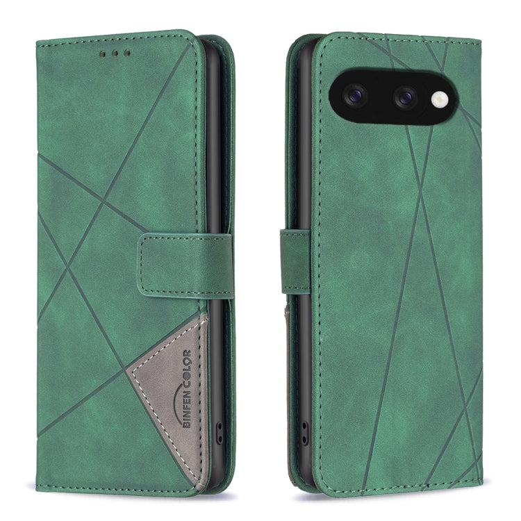 Magnetic Buckle Rhombus Texture Leather Phone Case, For Google Pixel 11a, For Google Pixel 11 / 11 Pro, For Google Pixel 10a, For Google Pixel 9A