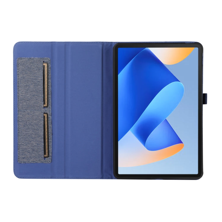 For Huawei MatePad 11 2023 Fabric Leather Tablet Case(Grey)