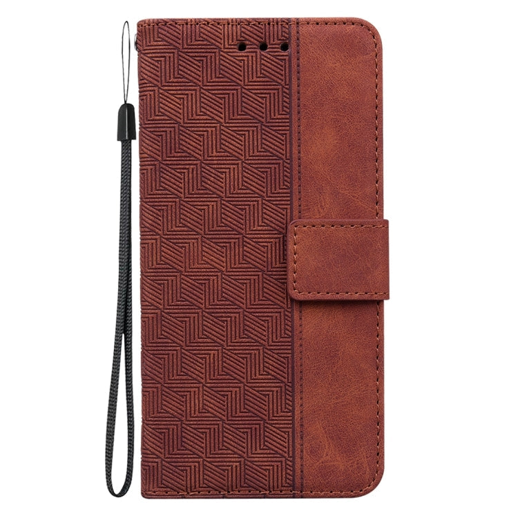 Geometric Embossed Leather Phone Case, For Tecno Camon 20 Pro 5G, For Tecno Pova 5, For Tecno Spark 10 5G, For Tecno Spark 10 Pro