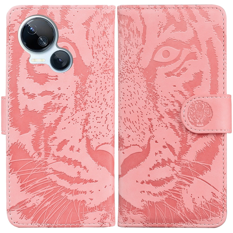 Tiger Embossing Pattern Flip Leather Phone Case, For Tecno Camon 20 Pro 5G, For Tecno Pova 5, For Tecno Spark 10 5G, For Tecno Spark 10 Pro