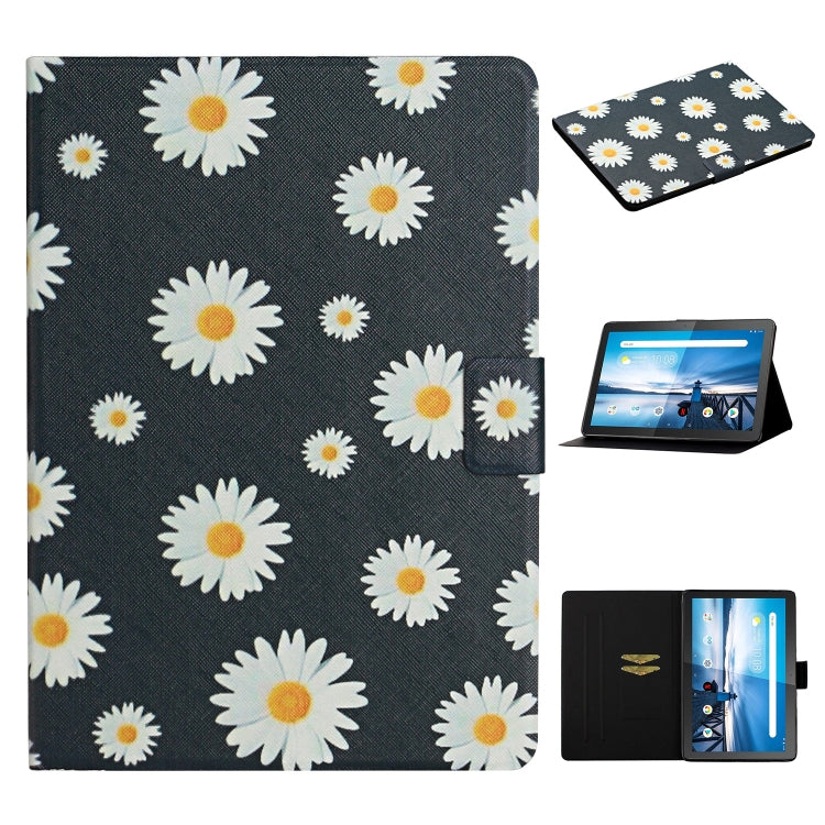 Flower Pattern Horizontal Flip Leather Case with Card Slots & Holder, For Samsung Galaxy Tab A 8.0 2019, For Samsung Galaxy Tab A 10.1 (2019), For Samsung Galaxy Tab S5e T720, For Samsung Galaxy Tab S6 Lite