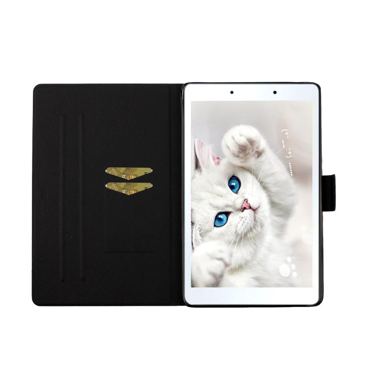 Flower Pattern Horizontal Flip Leather Case with Card Slots & Holder, For Samsung Galaxy Tab S6, For Amazon Kindle Fire 7 (2019), For Amazon Kindle Fire HD 8 (2020), For Amazon Kindle Fire HD 10