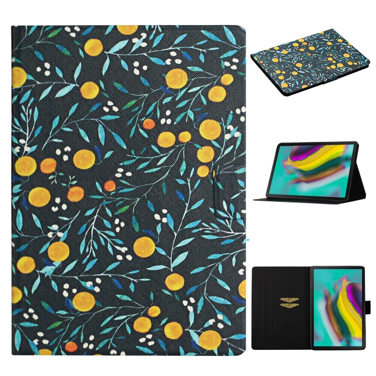 Flower Pattern Horizontal Flip Leather Case with Card Slots & Holder, For Samsung Galaxy Tab S6, For Amazon Kindle Fire 7 (2019), For Amazon Kindle Fire HD 8 (2020), For Amazon Kindle Fire HD 10