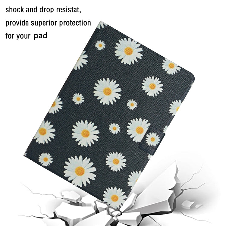 Flower Pattern Horizontal Flip Leather Case with Card Slots & Holder, For iPad 5, For iPad 10.2, For iPad Pro 10.5 inch, For iPad Pro 11 2020
