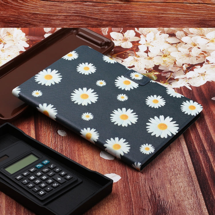 Flower Pattern Horizontal Flip Leather Case with Card Slots & Holder, For iPad 5, For iPad 10.2, For iPad Pro 10.5 inch, For iPad Pro 11 2020