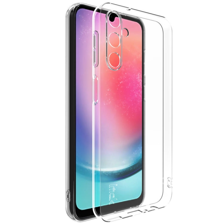 IMAK UX-5 Series Transparent Shockproof TPU Phone Case, For Samsung Galaxy S23 FE 5G, For Samsung Galaxy A24 4G