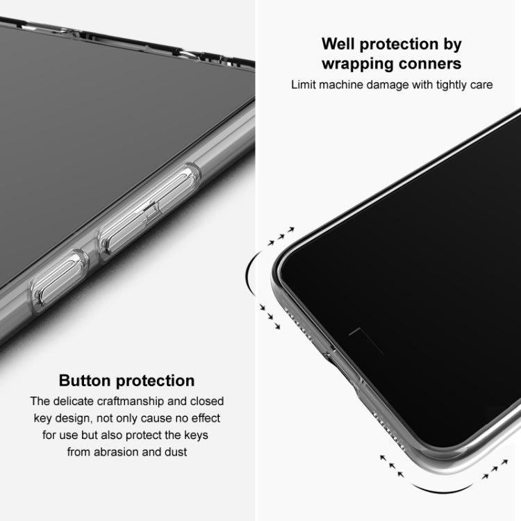 IMAK UX-5 Series Transparent Shockproof TPU Phone Case, For Samsung Galaxy S23 FE 5G, For Samsung Galaxy A24 4G