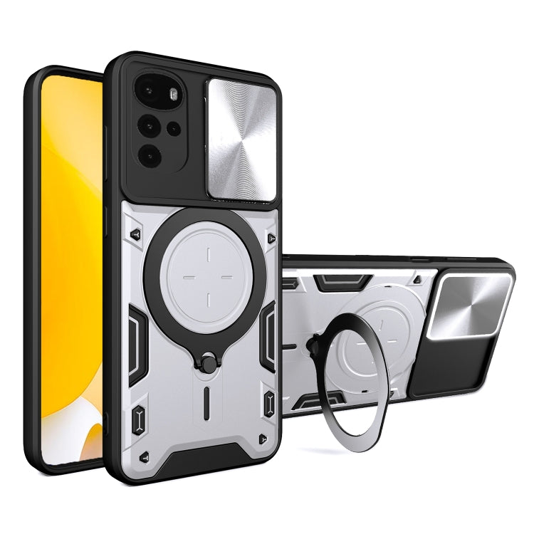 CD Texture Sliding Camshield Magnetic Holder Phone Case, For Motorola Moto G62, For Motorola Edge 30 Ultra, For Motorola Moto G22 / E32, For Motorola Edge 30