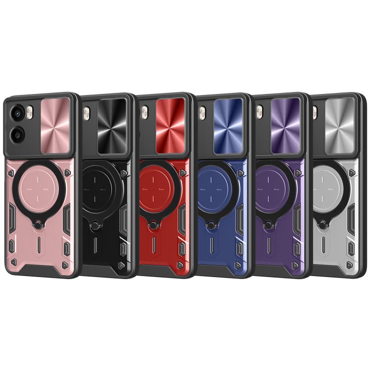 CD Texture Sliding Camshield Magnetic Holder Phone Case, For Motorola Moto G 2025, For Motorola Moto G75 5G, For Motorola Moto G35, For Motorola Moto G55