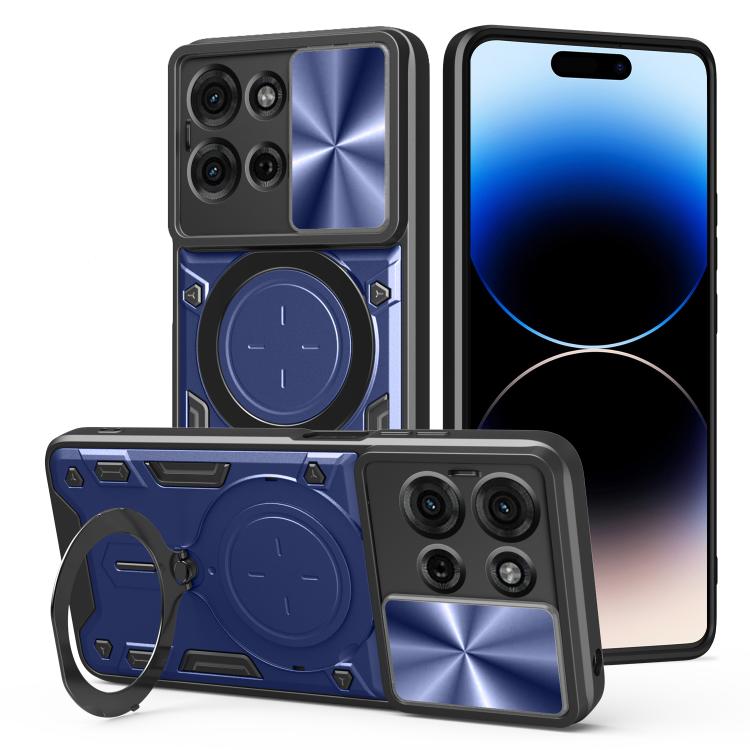 CD Texture Sliding Camshield Magnetic Holder Phone Case, For Motorola Moto G56 5G, For Motorola Moto G05, For Motorola Moto G 2025, For Motorola Moto G75 5G