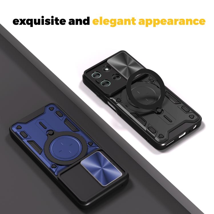 CD Texture Sliding Camshield Magnetic Holder Phone Case, For Motorola Moto G56 5G, For Motorola Moto G05, For Motorola Moto G 2025, For Motorola Moto G75 5G