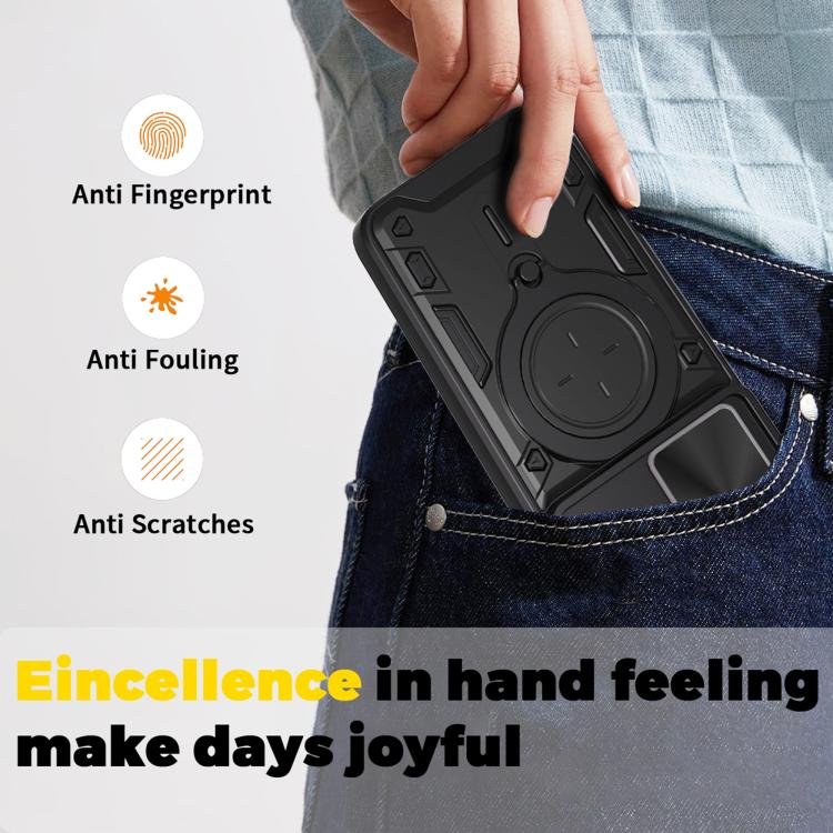 CD Texture Sliding Camshield Magnetic Holder Phone Case, For Motorola Moto G56 5G, For Motorola Moto G05, For Motorola Moto G 2025, For Motorola Moto G75 5G