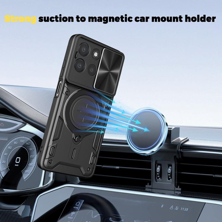CD Texture Sliding Camshield Magnetic Holder Phone Case, For Motorola Moto G67 Power 5G, For Motorola Edge 70 5G, For Motorola Moto G56 5G, For Motorola Moto G05