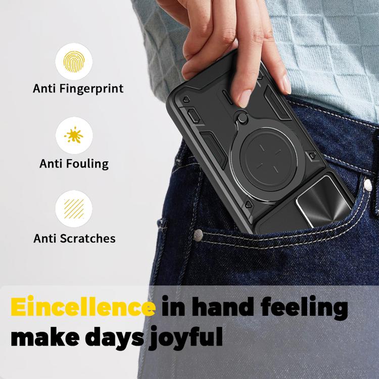 CD Texture Sliding Camshield Magnetic Holder Phone Case, For Motorola Moto G67 Power 5G, For Motorola Edge 70 5G, For Motorola Moto G56 5G, For Motorola Moto G05