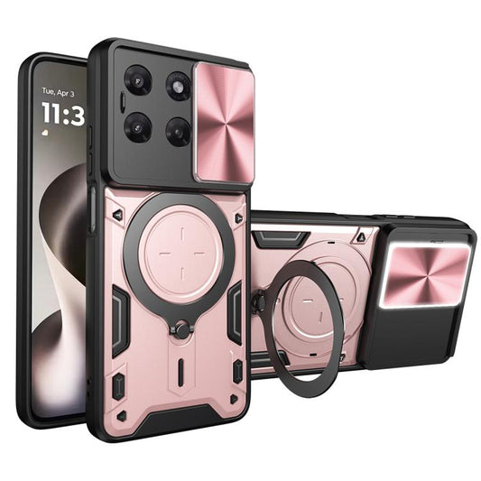 CD Texture Sliding Camshield Magnetic Holder Phone Case, For Motorola Moto G37 / G37 Power, For Motorola Edge 70 Pro 5G, For Motorola Moto G15 / G17 4G, For Motorola Moto G67 5G