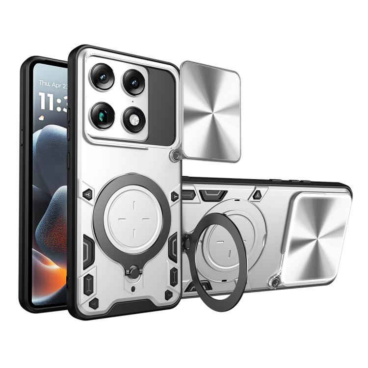 CD Texture Sliding Camshield Magnetic Holder Phone Case, For Motorola Edge 70 Fusion 5G, For Motorola Signature 5G, For Motorola Moto G67 Power 5G, For Motorola Edge 70 5G