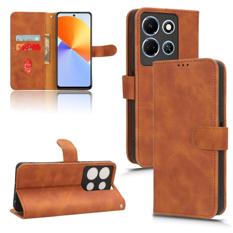 Skin Feel Magnetic Flip Leather Phone Case, For Infinix GT 10 Pro, For Infinix Hot 30 5G, For Infinix Note 30 5G, For Infinix Note 30i