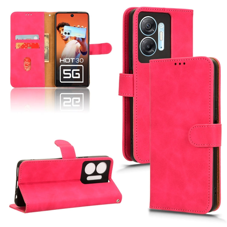 Skin Feel Magnetic Flip Leather Phone Case, For Infinix GT 10 Pro, For Infinix Hot 30 5G, For Infinix Note 30 5G, For Infinix Note 30i