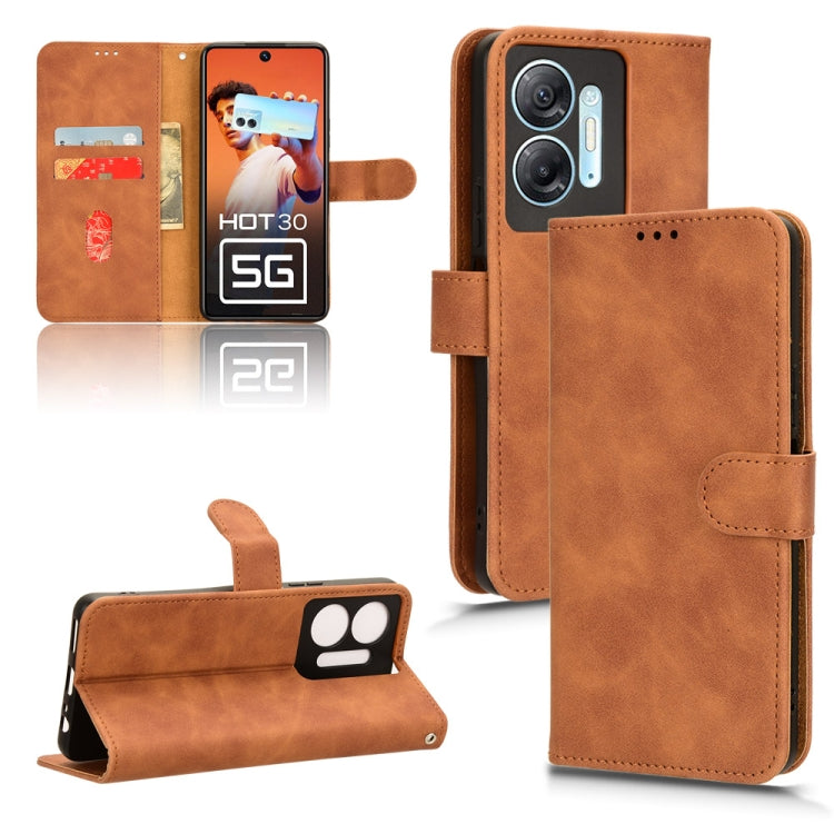 Skin Feel Magnetic Flip Leather Phone Case, For Infinix GT 10 Pro, For Infinix Hot 30 5G, For Infinix Note 30 5G, For Infinix Note 30i