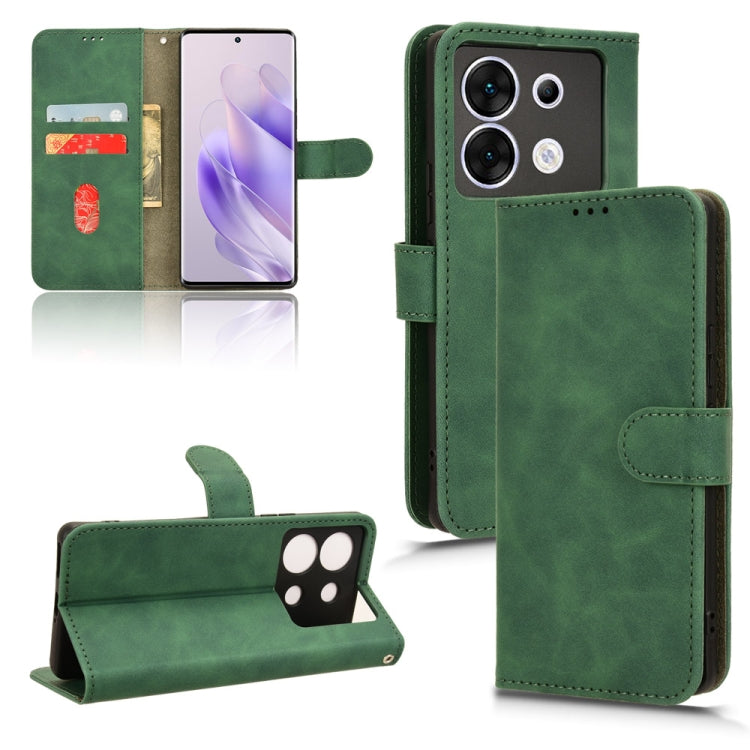 Skin Feel Magnetic Flip Leather Phone Case, For Infinix Note 40 5G, For Infinix Hot 40i, For Infinix Smart 8, For Infinix Zero 30 5G