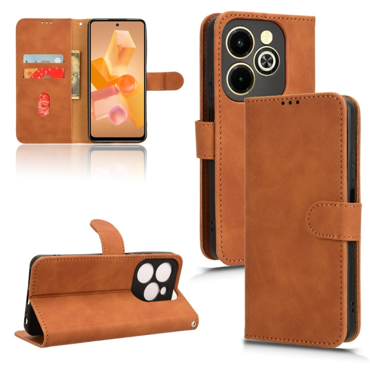Skin Feel Magnetic Flip Leather Phone Case, For Infinix Note 40 5G, For Infinix Hot 40i, For Infinix Smart 8, For Infinix Zero 30 5G