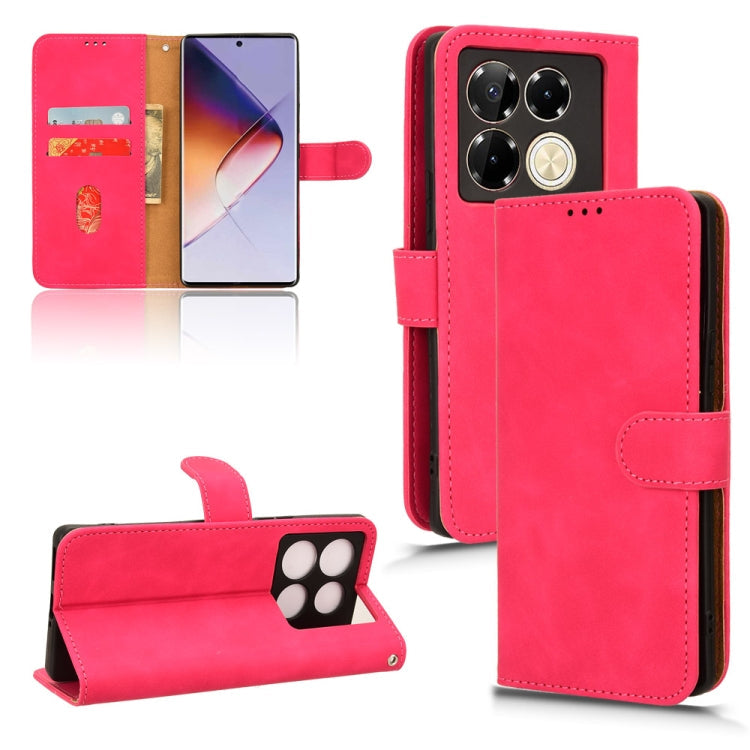 Skin Feel Magnetic Flip Leather Phone Case, For Infinix Note 40 5G, For Infinix Hot 40i, For Infinix Smart 8, For Infinix Zero 30 5G