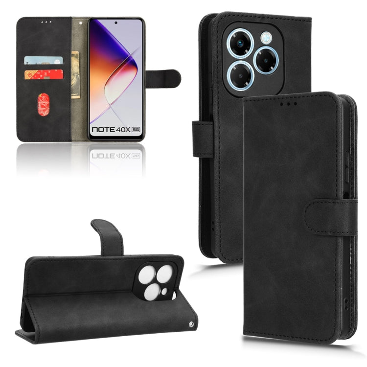 Skin Feel Magnetic Flip Leather Phone Case, For Infinix Hot 50 5G, For Infinix Zero 40 4G, For Infinix Zero 40 5G, For Infinix Note 40X 5G