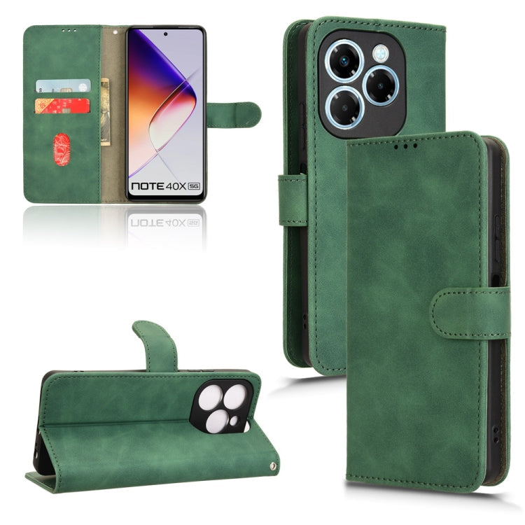 Skin Feel Magnetic Flip Leather Phone Case, For Infinix Hot 50 5G, For Infinix Zero 40 4G, For Infinix Zero 40 5G, For Infinix Note 40X 5G