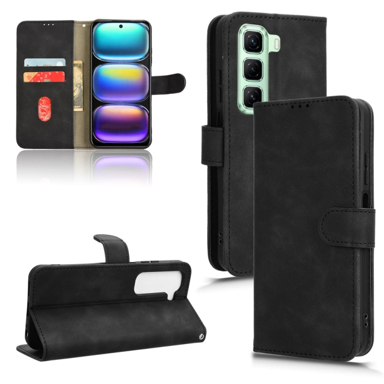 Skin Feel Magnetic Flip Leather Phone Case, For Infinix Hot 50 Pro, For Infinix Hot 50i / Smart 9, For Infinix Hot 50 Pro+, For Infinix Hot 50 4G