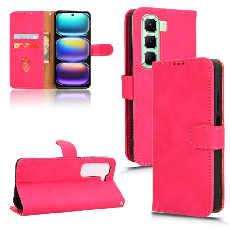 Skin Feel Magnetic Flip Leather Phone Case, For Infinix Hot 50 Pro, For Infinix Hot 50i / Smart 9, For Infinix Hot 50 Pro+, For Infinix Hot 50 4G
