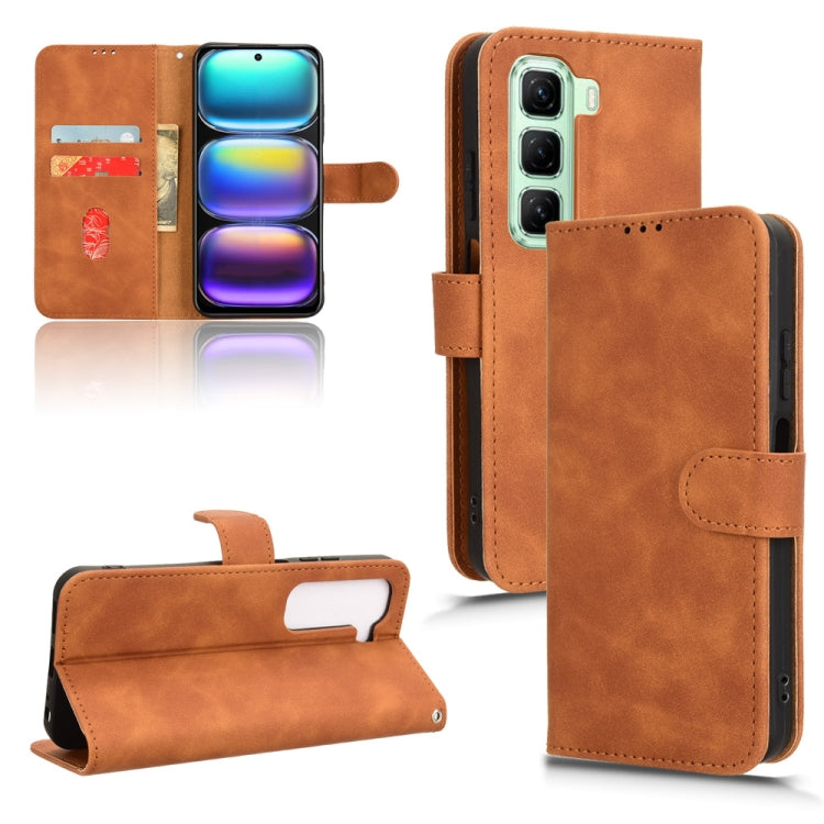 Skin Feel Magnetic Flip Leather Phone Case, For Infinix Hot 50 5G, For Infinix Zero 40 4G, For Infinix Zero 40 5G, For Infinix Note 40X 5G