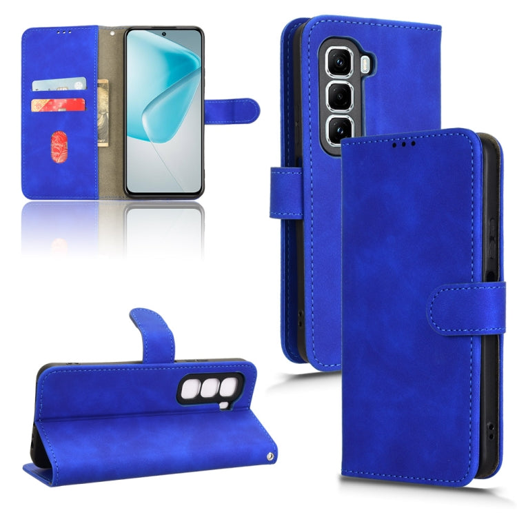 Skin Feel Magnetic Flip Leather Phone Case, For Infinix Hot 50 Pro, For Infinix Hot 50i / Smart 9, For Infinix Hot 50 Pro+, For Infinix Hot 50 4G