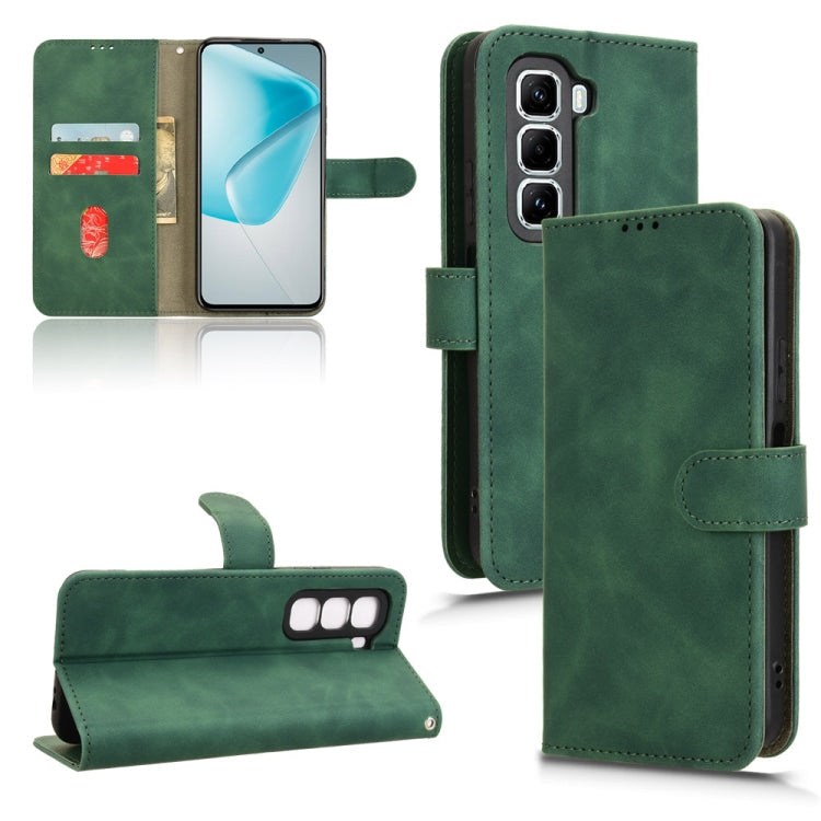 Skin Feel Magnetic Flip Leather Phone Case, For Infinix Hot 50 Pro, For Infinix Hot 50i / Smart 9, For Infinix Hot 50 Pro+, For Infinix Hot 50 4G