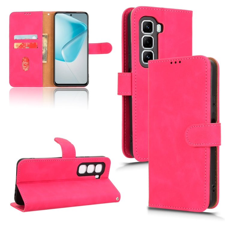 Skin Feel Magnetic Flip Leather Phone Case, For Infinix Hot 50 Pro, For Infinix Hot 50i / Smart 9, For Infinix Hot 50 Pro+, For Infinix Hot 50 4G