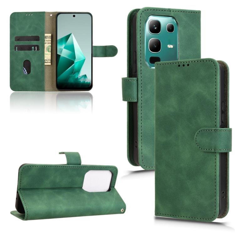 Skin Feel Magnetic Flip Leather Phone Case, For Infinix Smart 10 Plus 4G, For Infinix Note 50s, For Infinix Note 50x, For Infinix Note 50 Pro 4G
