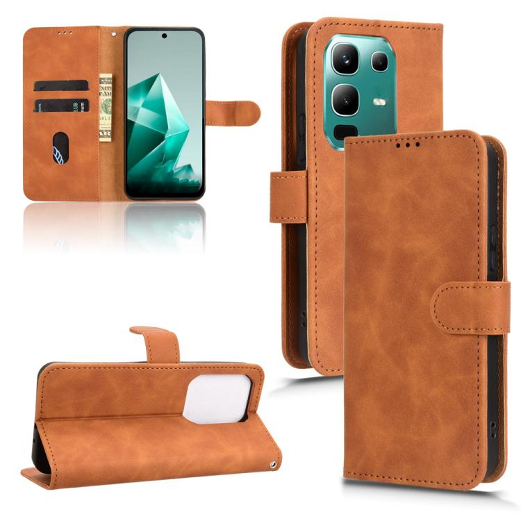 Skin Feel Magnetic Flip Leather Phone Case, For Infinix Smart 10 Plus 4G, For Infinix Note 50s, For Infinix Note 50x, For Infinix Note 50 Pro 4G