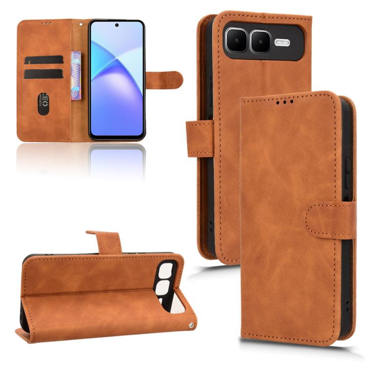 Skin Feel Magnetic Flip Leather Phone Case, For Infinix Smart 10 Plus 4G, For Infinix Note 50s, For Infinix Note 50x, For Infinix Note 50 Pro 4G