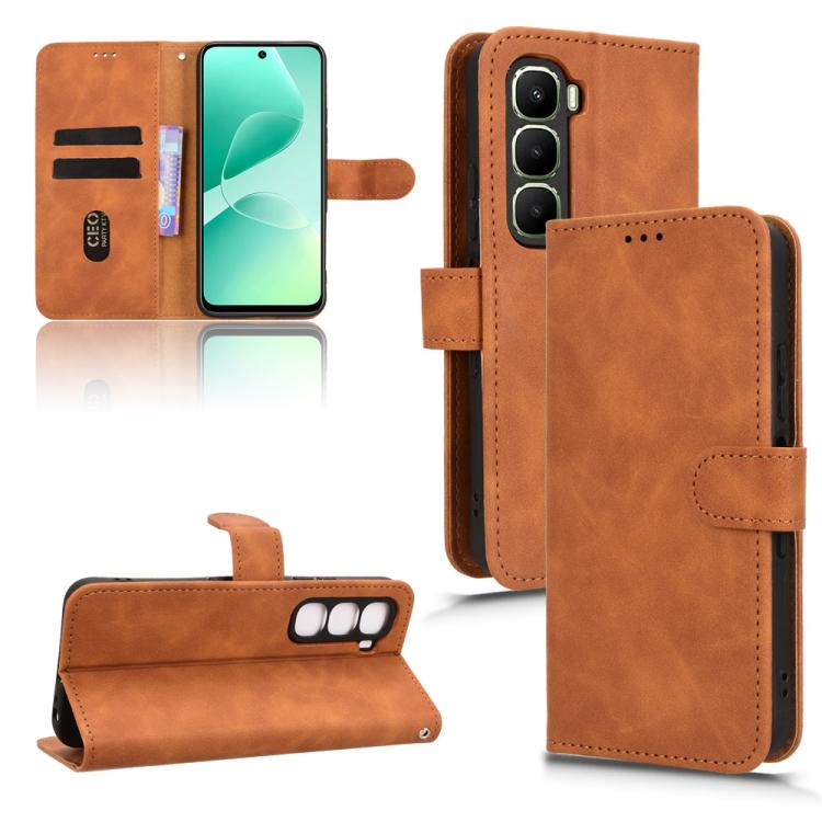 Skin Feel Magnetic Flip Leather Phone Case, For Infinix Note Edge 5G, For Infinix Hot 60 5G, For Infinix Hot 60 Pro+ 4G, For Infinix Hot 60 Pro 4G