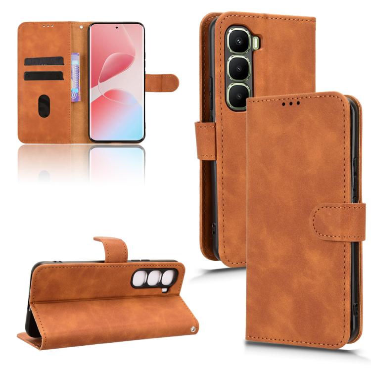 Skin Feel Magnetic Flip Leather Phone Case, For Infinix Note Edge 5G, For Infinix Hot 60 5G, For Infinix Hot 60 Pro+ 4G, For Infinix Hot 60 Pro 4G