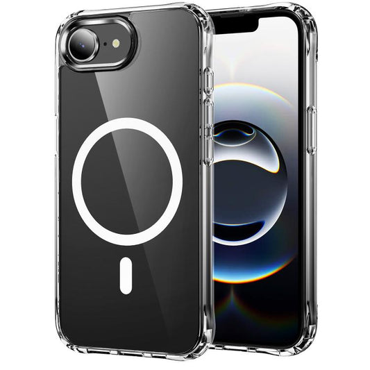 Four Corner Airbags MagSafe Magnetic Phone Case, For iPhone 17e / 16e, For iPhone 16 Pro Max, For iPhone 16 Pro, For iPhone 16 Plus, For iPhone 16, For iPhone 15 Pro Max, For iPhone 15 Pro, For iPhone 15 Plus, For iPhone 15
